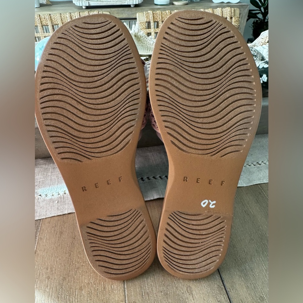 Reef Sunny Emma Woven Sandals, Pale Mauve Textile, NWT, Women’s Size 9 - Picture 6 of 11